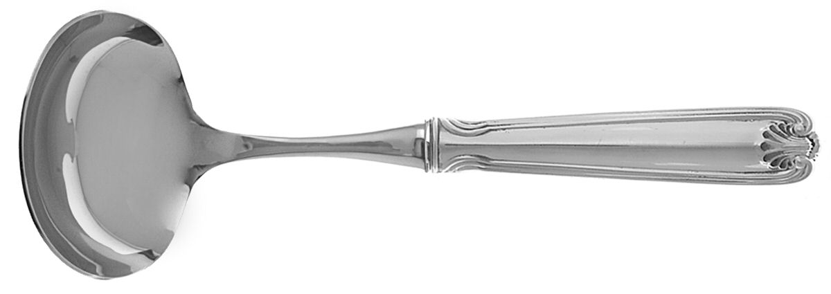Benjamin Franklin (Sterling, "Towle") Hollow Handle Gravy Ladle with Stainless Bowl by Towle Silver-1