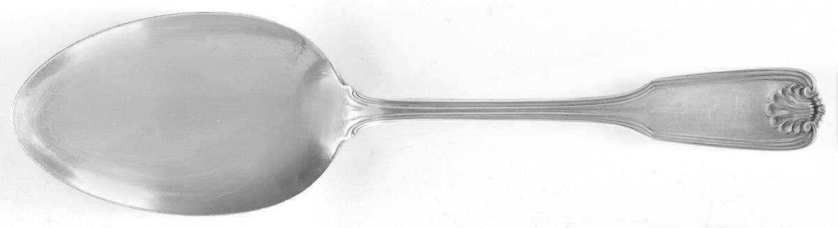 Benjamin Franklin (Sterling, "Towle") Solid Entree Serving Spoon by Towle Silver-1