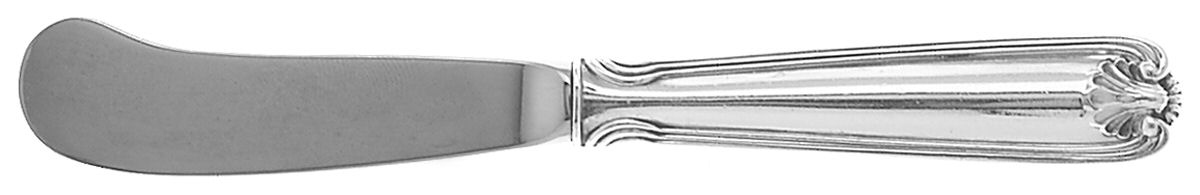 Benjamin Franklin (Sterling, "Towle") Butter Spreader Hollow Hdl-Paddle/Stainless Blade by Towle Silver-1
