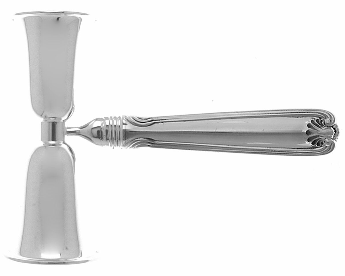 Benjamin Franklin (Sterling, "Towle") Double Jigger with Handle, Silverplate Bowls by Towle Silver-1