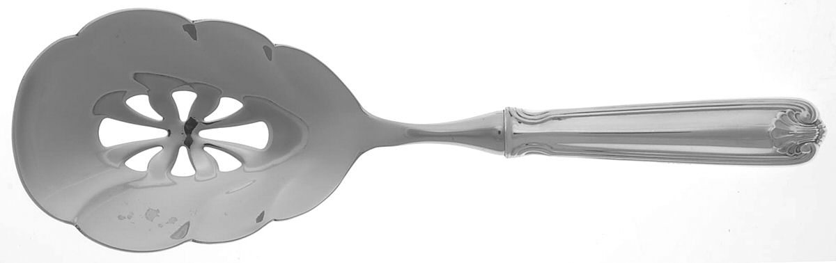 Benjamin Franklin (Sterling, "Towle") Pierced Casserole Spoon with Stainless Bowl by Towle Silver-1