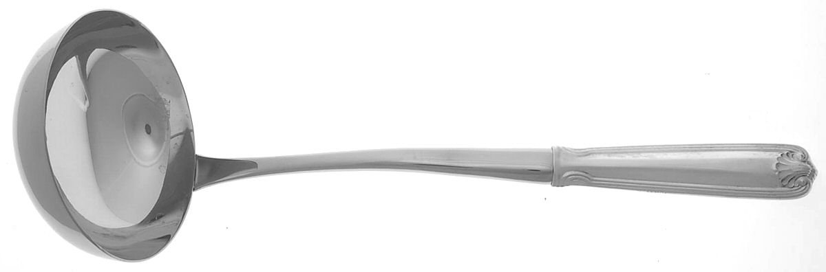 Benjamin Franklin (Sterling, "Towle") Soup Ladle with Stainless Bowl by Towle Silver-1