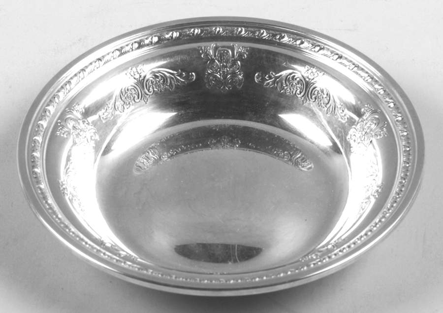 Candlelight-Chased (Sterling, Hollowware) 6" Bon Bon Bowl by Towle Silver-1