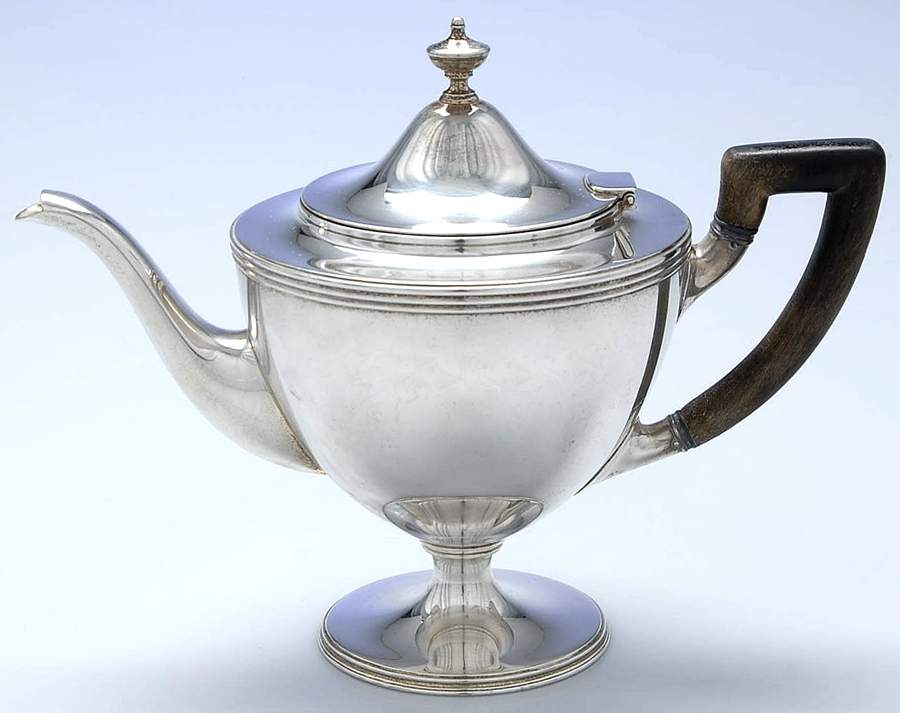 Hamilton (Sterling, Hollowware) Tea Pot by Tiffany & CO SILVER-1