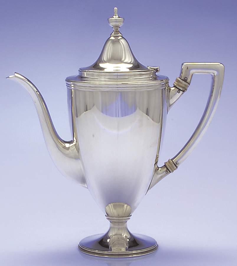 Hamilton (Sterling, Hollowware) Coffee Pot by Tiffany & CO SILVER-1