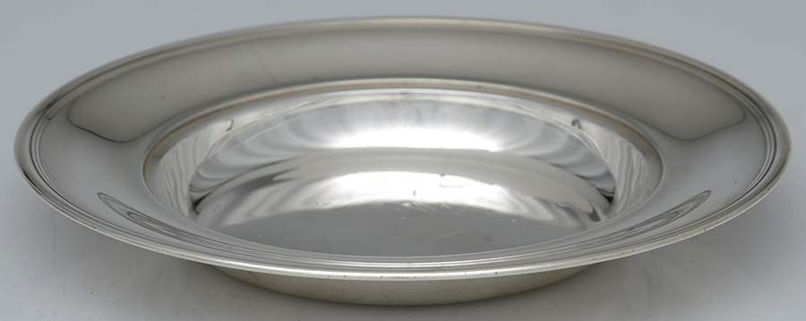 Hamilton (Sterling, Hollowware) Round Open Butter by Tiffany & CO SILVER-1