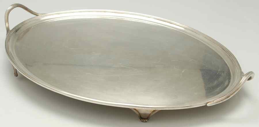 Hamilton (Sterling, Hollowware) 19" Waiter Tray by Tiffany & CO SILVER-1