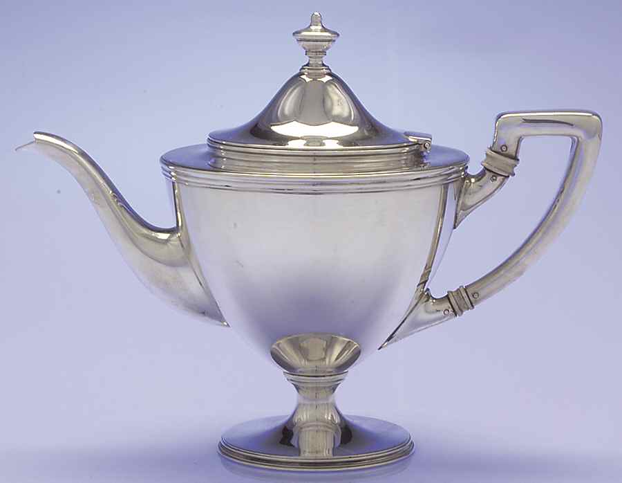 Hamilton (Sterling, Hollowware) Teapot by Tiffany & CO SILVER-1