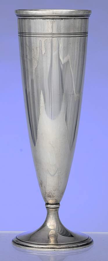 Hamilton (Sterling, Hollowware) 7" Vase by Tiffany & CO SILVER-1