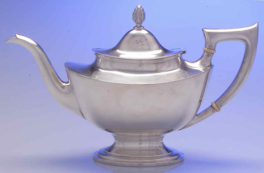Lafayette (Sterling, Hollowware, 7680) Teapot by Towle Silver-1