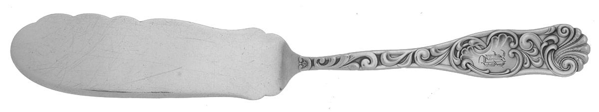 Diane (Sterling, 1889) Flat Handle Master Butter Knife by Towle Silver-1