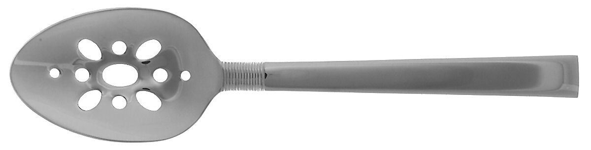 Leilani (Stainless) Pierced Tablespoon (Serving Spoon) by Tuttle-1