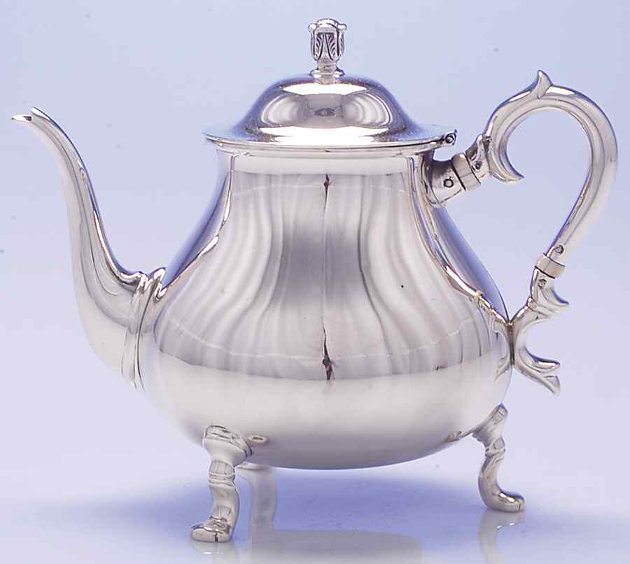 Lamerie (Sterling, Hollowware) Demi Teapot by Tuttle-1