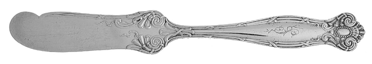 Empire (Sterling, 1894) Flat Handle Butter Spreader by Towle Silver-1
