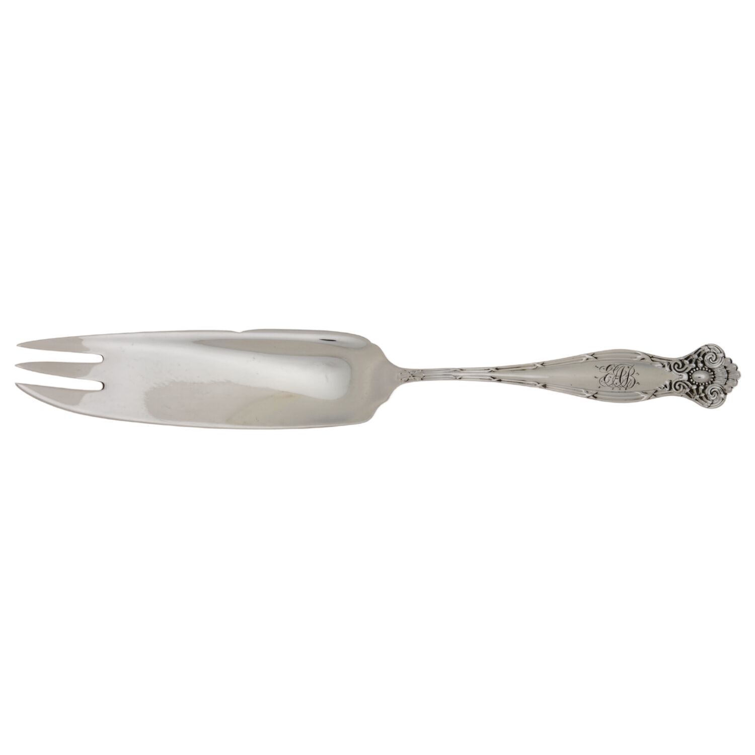 Empire (Sterling, 1894) Individual Flat Solid Melon Fork/Knife by Towle Silver-1