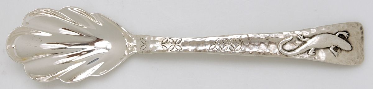 Lap-Over-Edge (Applied) Large Jelly Spoon by Tiffany & CO SILVER-1
