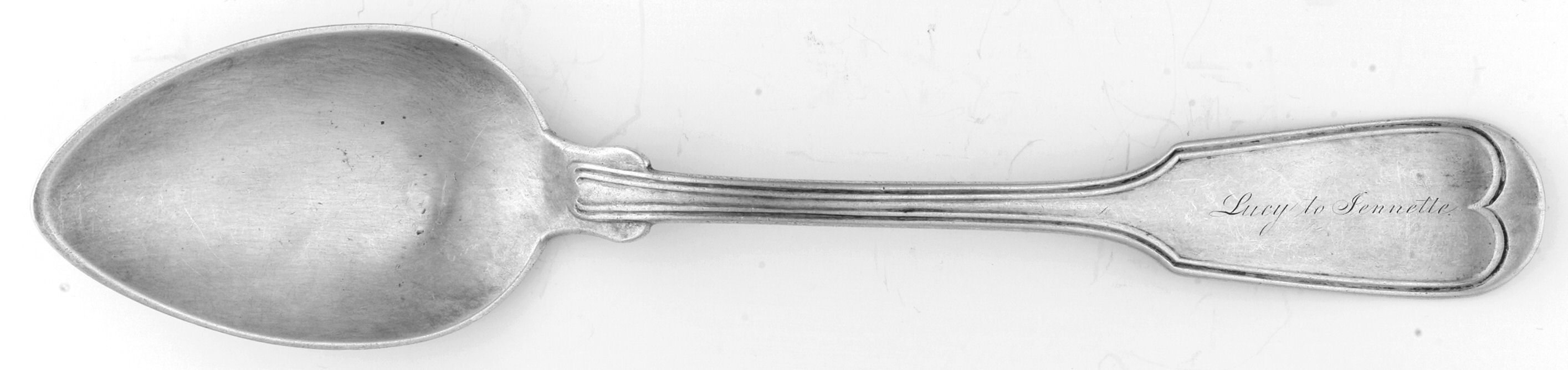 Plain Thread (Coin) Tablespoon (Serving Spoon) by Theodore Evans-1