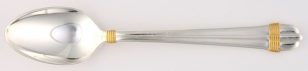 Amante Gold (Stainless) Teaspoon by Towle Silver-1