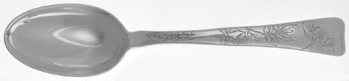 Lap-Over-Edge (Engraved) Spoon-Dessert/Oval Soup by Tiffany & CO SILVER-1