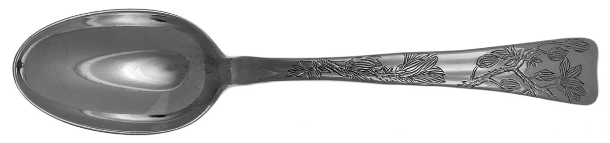 Lap-Over-Edge (Engraved) Dessert/Oval Soup Spoon by Tiffany & CO SILVER-1