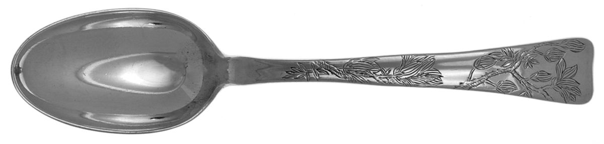 Lap-Over-Edge (Engraved) Dessert/Oval Soup Spoon by Tiffany & CO SILVER-1
