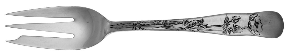 Lap-Over-Edge (Engraved) Oyster Fork (Variant) by Tiffany & CO SILVER-1