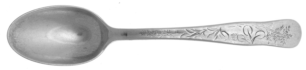 Lap-Over-Edge (Engraved) Demitasse Spoon by Tiffany & CO SILVER-1