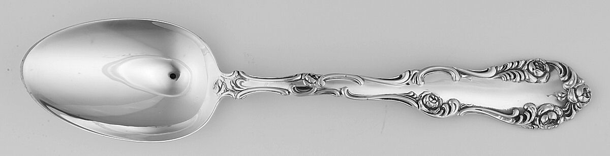 Old English (Sterling, 1892, Towle Stamp) Dessert/Oval Soup Spoon by Towle Silver-1