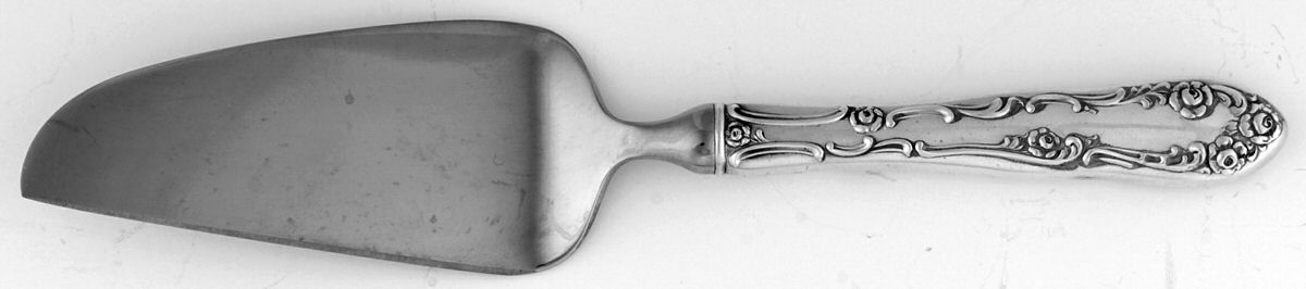 Old English (Sterling, 1892, Towle Stamp) Cheese Knife with Stainless Blade by Towle Silver-1