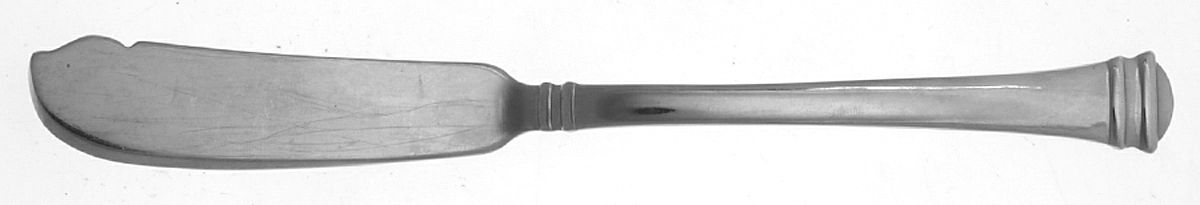 Classique Glossy Flat Handle Master Butter Knife by Towle Silver-1