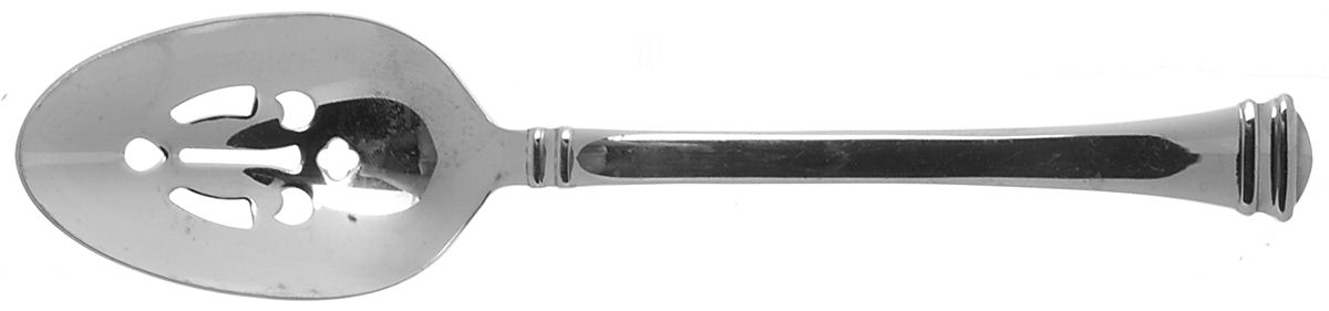 Classique Glossy Pierced Tablespoon (Serving Spoon) by Towle Silver-1