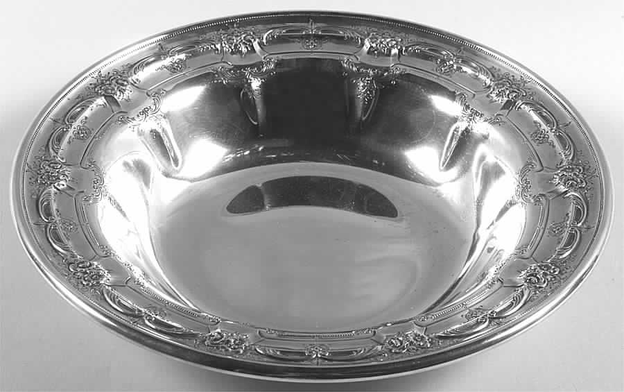 Georgian (Sterling, Hollowware) 10" Round Vegetable Bowl by Towle Silver-1