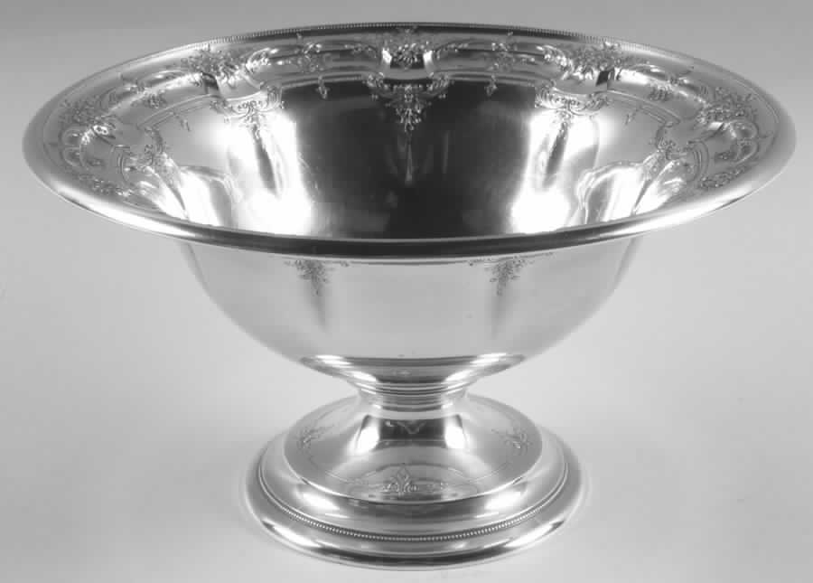Georgian (Sterling, Hollowware) Sterling Centerpiece Bowl by Towle Silver-1