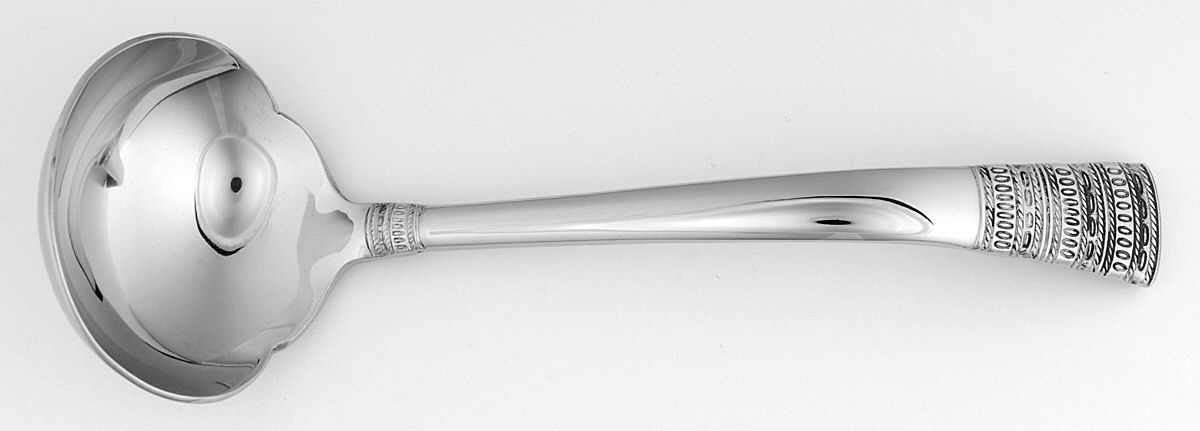 Voile (Stainless) Solid Gravy Ladle by Towle Silver-1