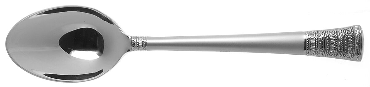 Voile Frost (Stainless) Place/Oval Soup Spoon by Towle Silver-1