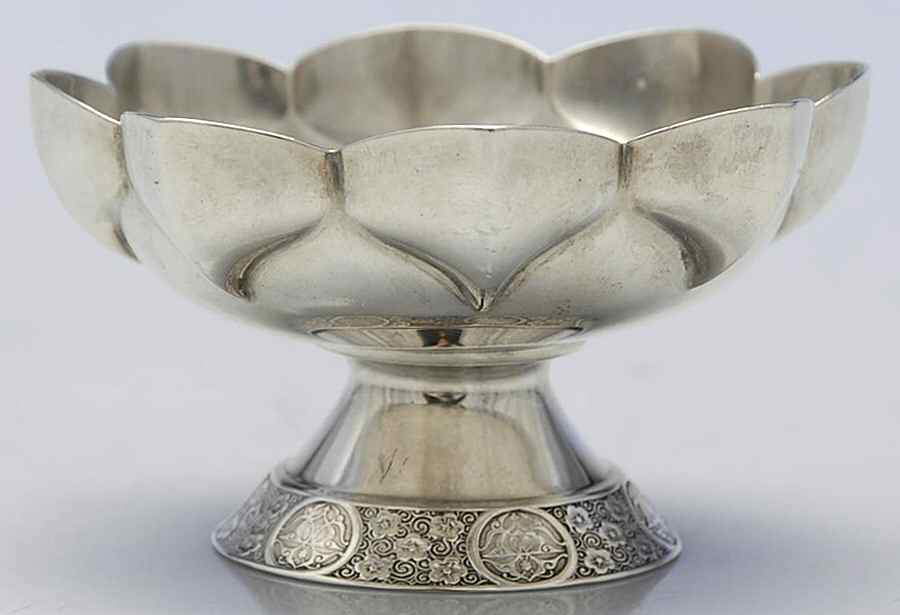 Persian (Sterling, Hollowware) Master Open Salt by Tiffany & CO SILVER-1
