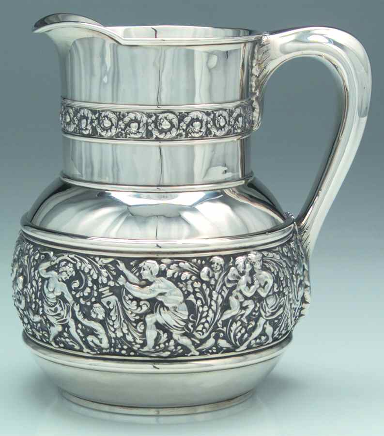 Olympian (Sterling, Hollowware) Sterling Water Pitcher by Tiffany & CO SILVER-1