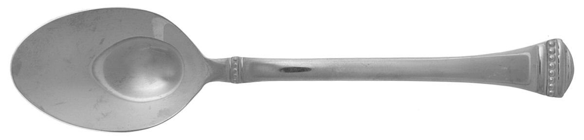 Classique Bead (Stainless) Place/Oval Soup Spoon by Towle Silver-1