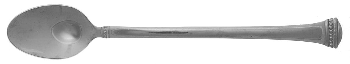 Classique Bead (Stainless) Iced Tea Spoon by Towle Silver-1