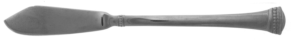 Classique Bead (Stainless) Flat Handle Master Butter Knife by Towle Silver-1