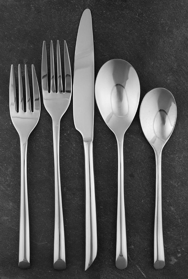 Wave (Stainless) 40 Piece Estate Set by Towle Silver-1