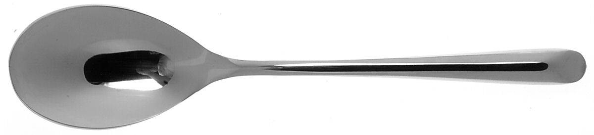Wave (Stainless) Place/Oval Soup Spoon by Towle Silver-1