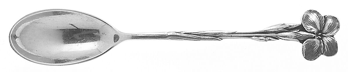 Floral (Sterling) Demitasse Spoon by Tiffany & CO SILVER-1