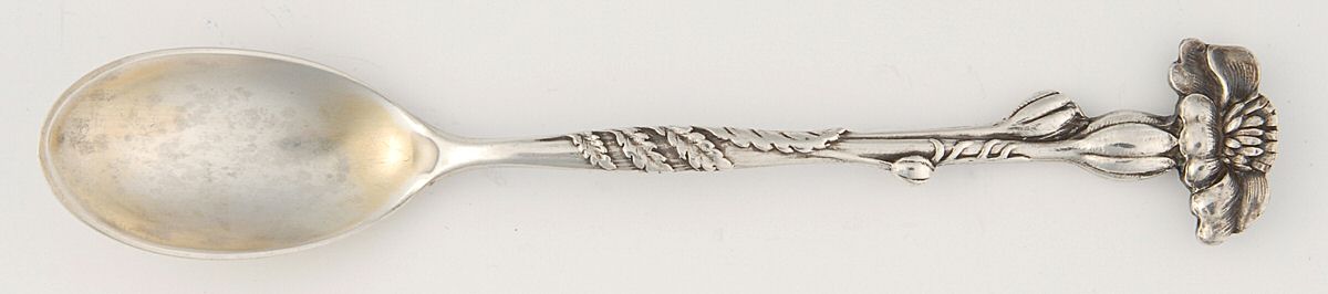 Floral (Sterling) Demitasse Spoon by Tiffany & CO SILVER-1