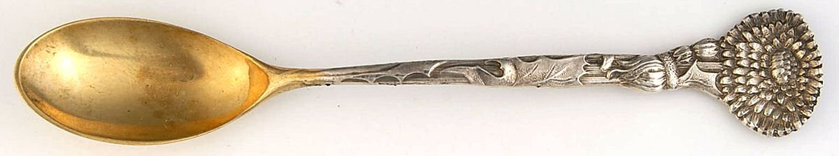 Floral (Sterling) Demitasse Spoon by Tiffany & CO SILVER-1
