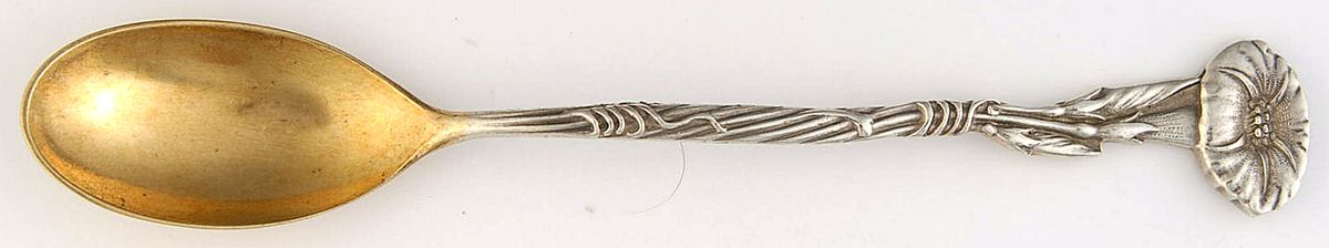 Floral (Sterling) Demitasse Spoon by Tiffany & CO SILVER-1