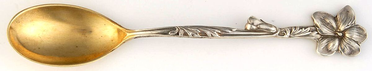 Floral (Sterling) Demitasse Spoon by Tiffany & CO SILVER-1
