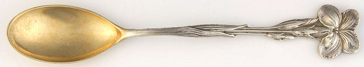 Floral (Sterling) Demitasse Spoon by Tiffany & CO SILVER-1