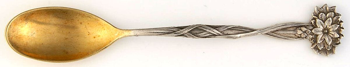 Floral (Sterling) Demitasse Spoon by Tiffany & CO SILVER-1