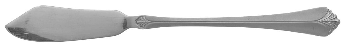 Santa Barbara (Frosted) Flat Handle Master Butter Knife by Towle Silver-1